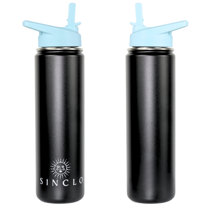 The Stevie 675ml Water Bottle (Black)