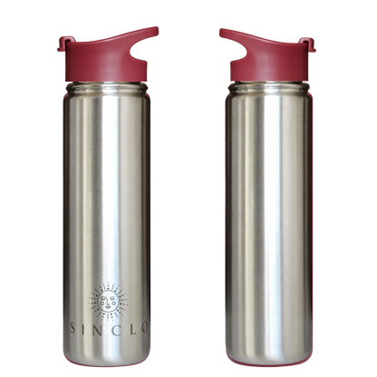 *PREORDER* The Stevie 675ml Water Bottle (Chrome)