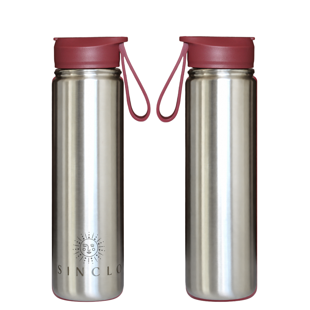 *PREORDER* The Stevie 675ml Water Bottle (Chrome)