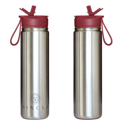 *PREORDER* The Stevie 675ml Water Bottle (Chrome)