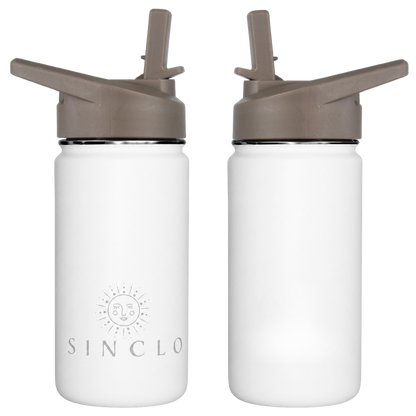 The Babi 400ml Water Bottle (White)