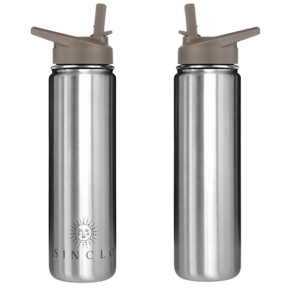 *PREORDER* The Stevie 675ml Water Bottle (Chrome)