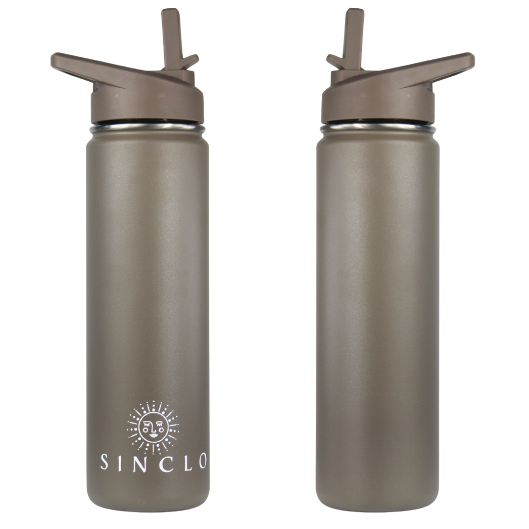 The Stevie 675ml Water Bottle (Brown)