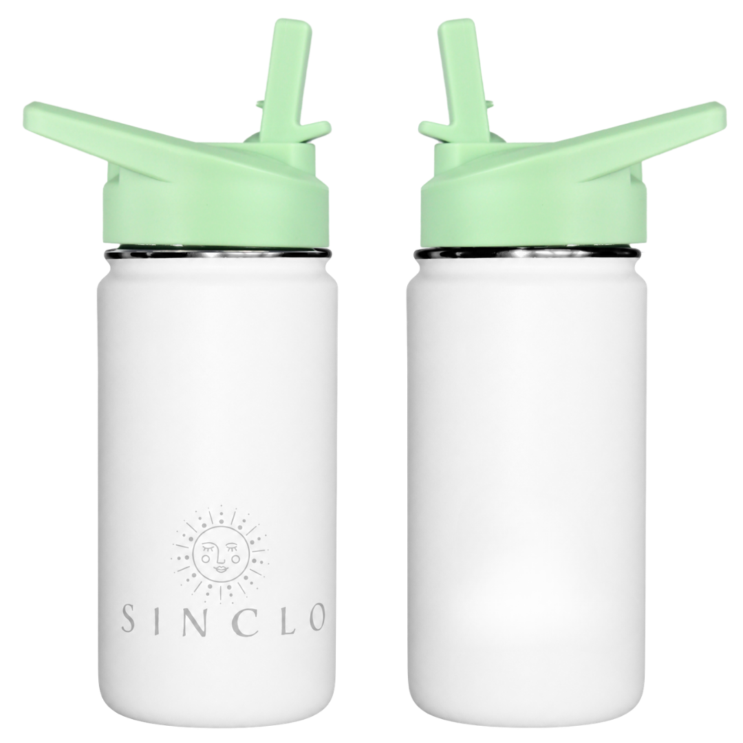 The Babi 400ml Water Bottle (White)