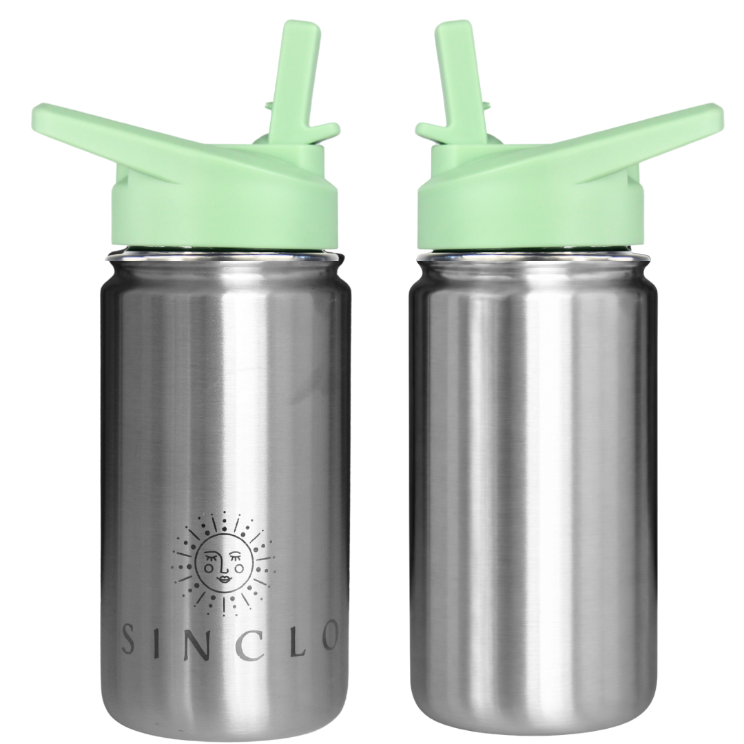 *PREORDER* The Babi 400ml Water Bottle (Chrome)
