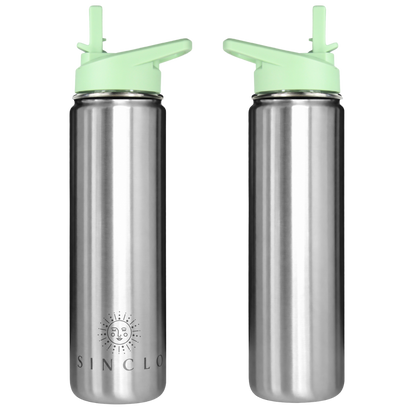 *PREORDER* The Stevie 675ml Water Bottle (Chrome)
