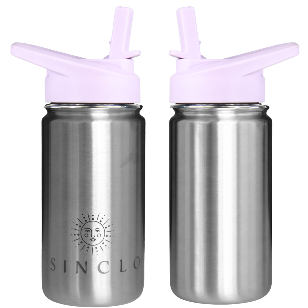 *PREORDER* The Babi 400ml Water Bottle (Chrome)
