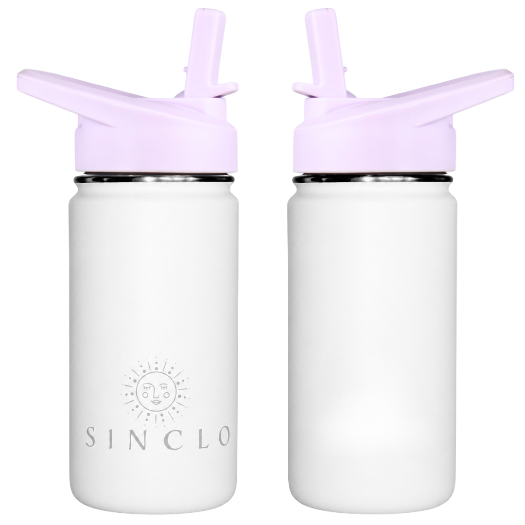 The Babi 400ml Water Bottle (White)