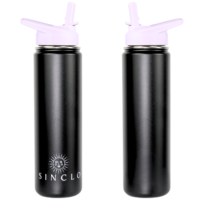The Stevie 675ml Water Bottle (Black)