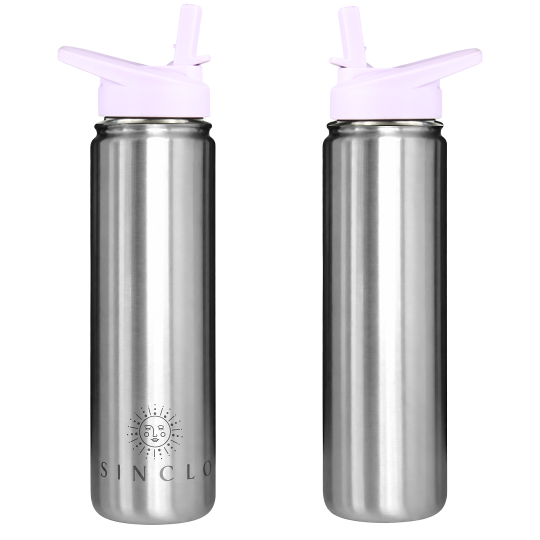 *PREORDER* The Stevie 675ml Water Bottle (Chrome)