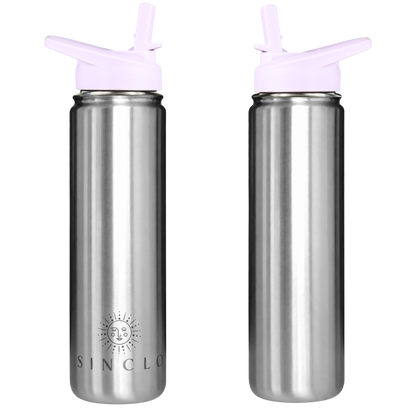 *PREORDER* The Stevie 675ml Water Bottle (Chrome)