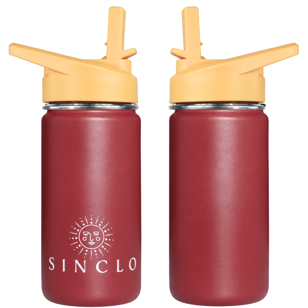 *PREORDER* The Babi 400ml Water Bottle (Wine)