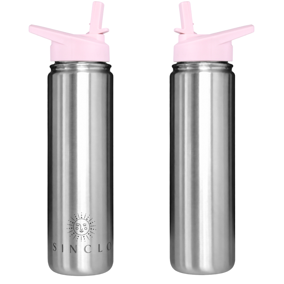 *PREORDER* The Stevie 675ml Water Bottle (Chrome)