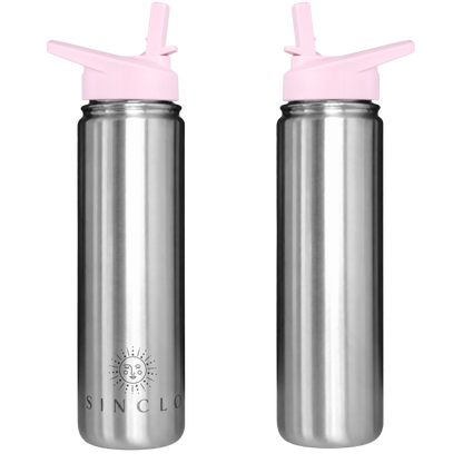 *PREORDER* The Stevie 675ml Water Bottle (Chrome)