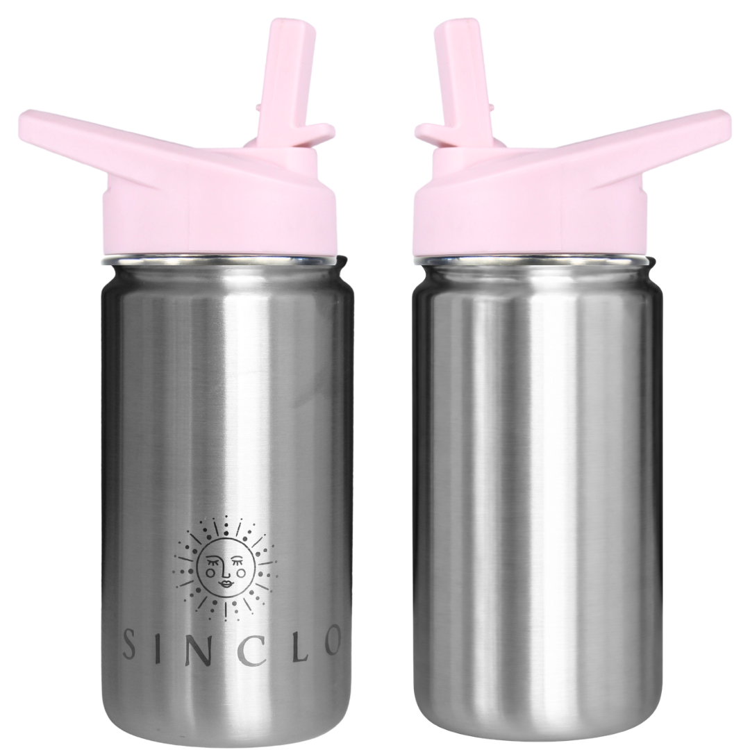 *PREORDER* The Babi 400ml Water Bottle (Chrome)