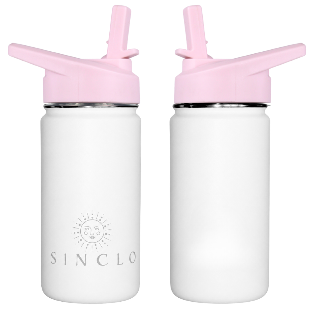 The Babi 400ml Water Bottle (White)