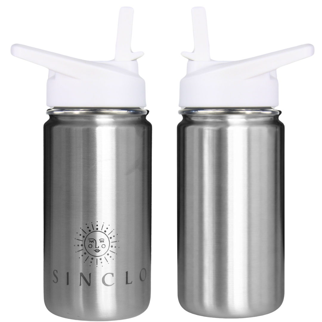 *PREORDER* The Babi 400ml Water Bottle (Chrome)