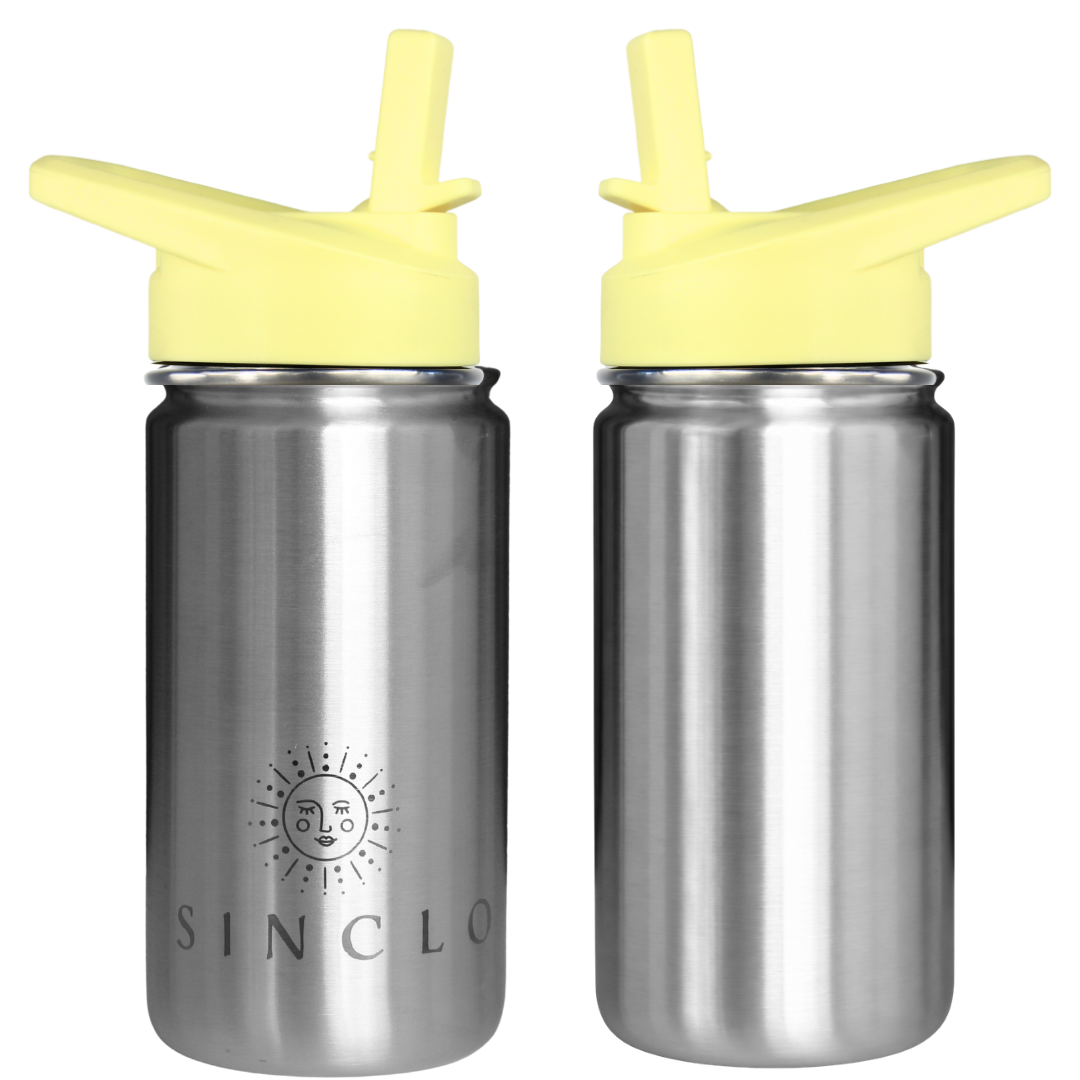 *PREORDER* The Babi 400ml Water Bottle (Chrome)