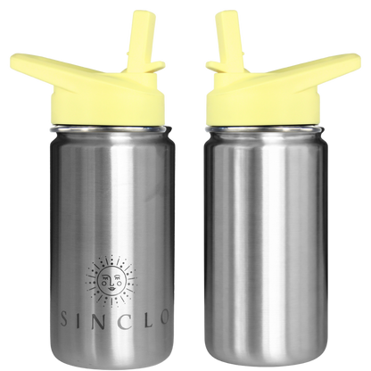 *PREORDER* The Babi 400ml Water Bottle (Chrome)