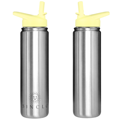 *PREORDER* The Stevie 675ml Water Bottle (Chrome)