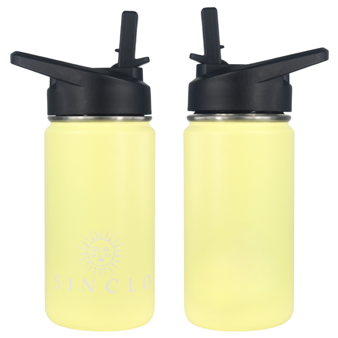 SECONDS SALE - The Babi 400ml Water Bottle (Yellow)