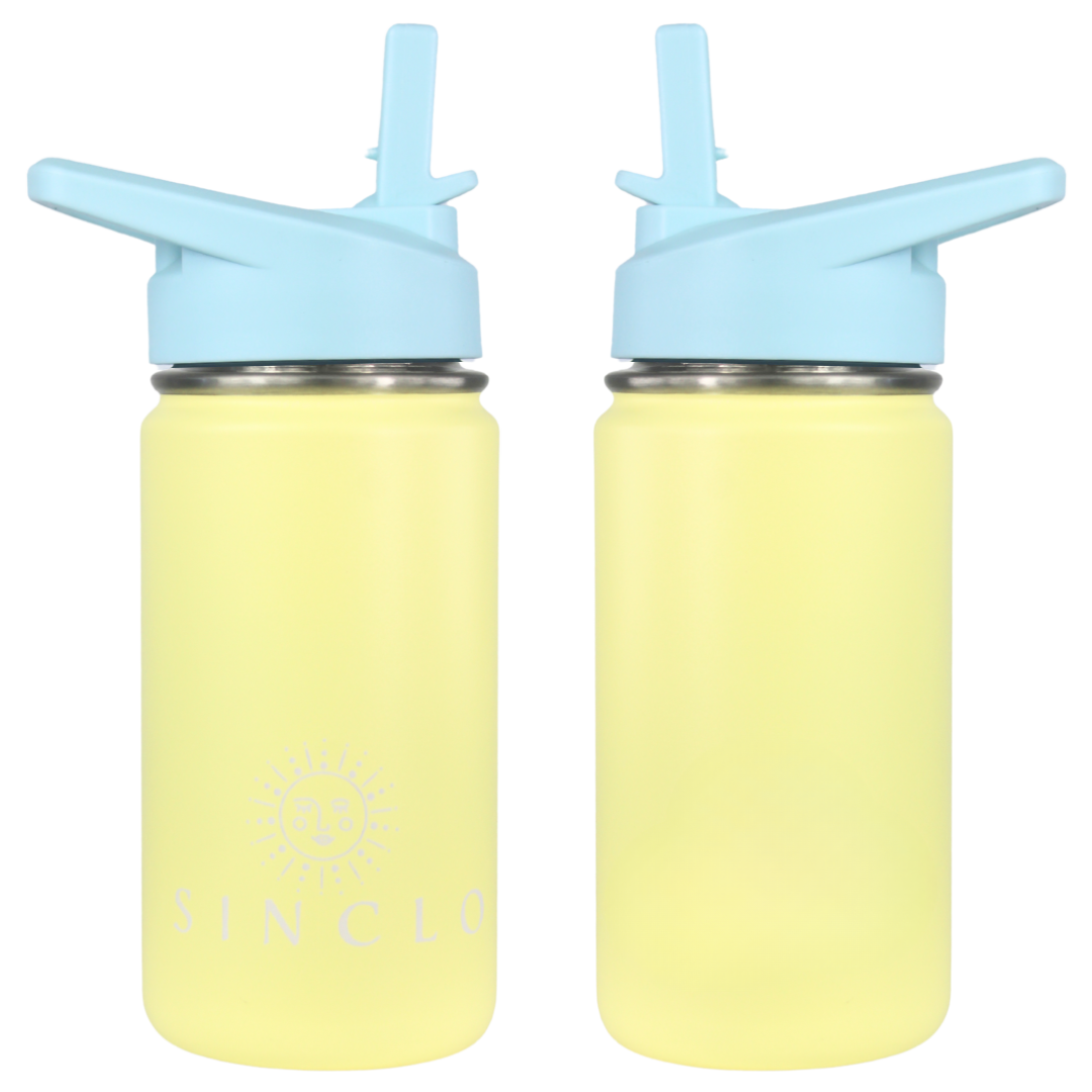 SECONDS SALE - The Babi 400ml Water Bottle (Yellow)