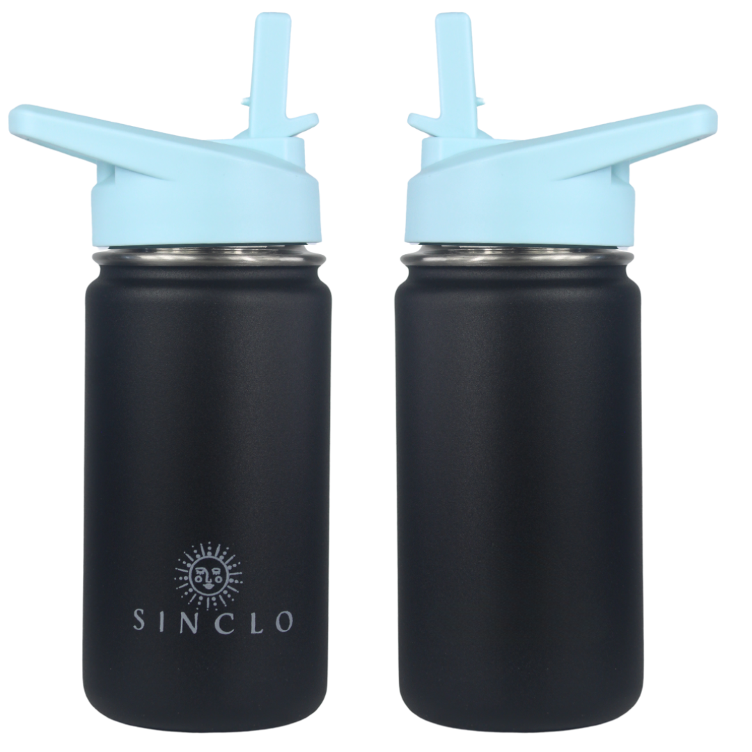 The Babi 400ml Water Bottle (Black)