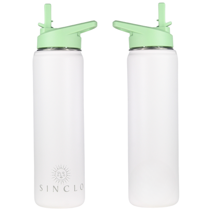 The Stevie 675ml Water Bottle (White)