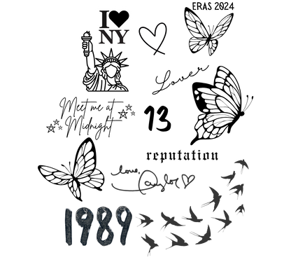 Front Gaily Bottle Tattoo Engraving Designs Add-On Preview