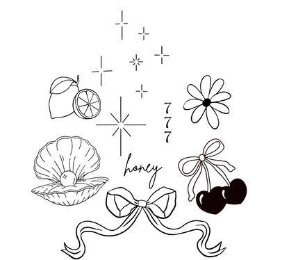 Front Gaily Bottle Tattoo Engraving Designs Add-On Preview