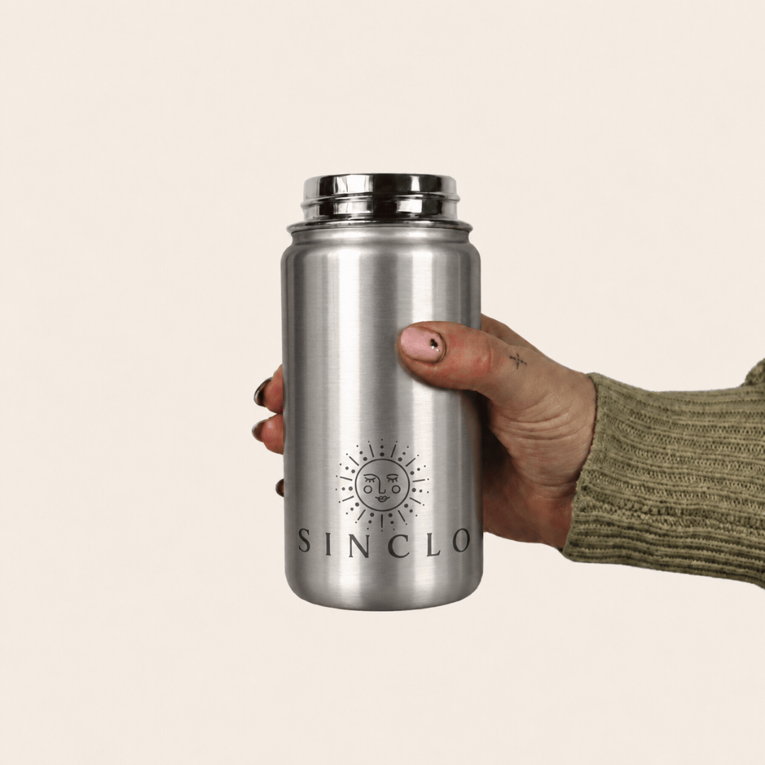*PREORDER* The Babi 400ml Water Bottle (Chrome)