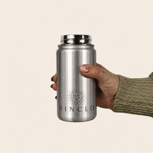 *PREORDER* The Babi 400ml Water Bottle (Chrome)