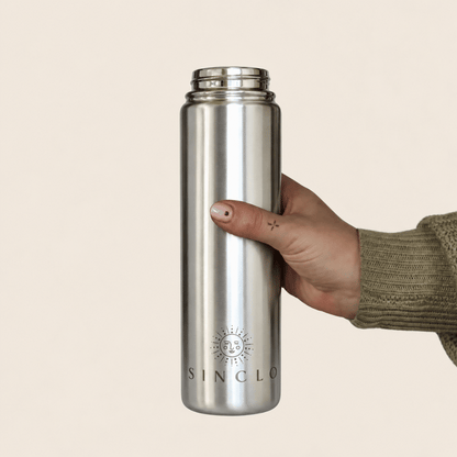 *PREORDER* The Stevie 675ml Water Bottle (Chrome)
