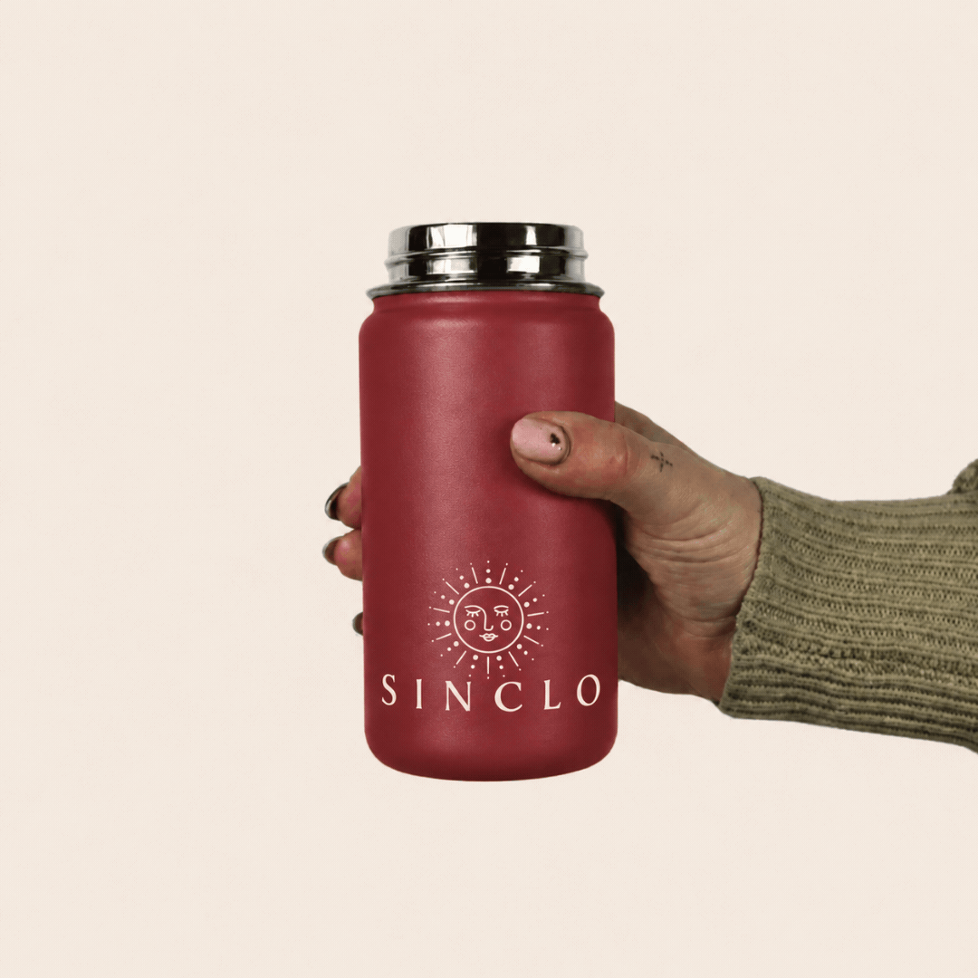 *PREORDER* The Babi 400ml Water Bottle (Wine)