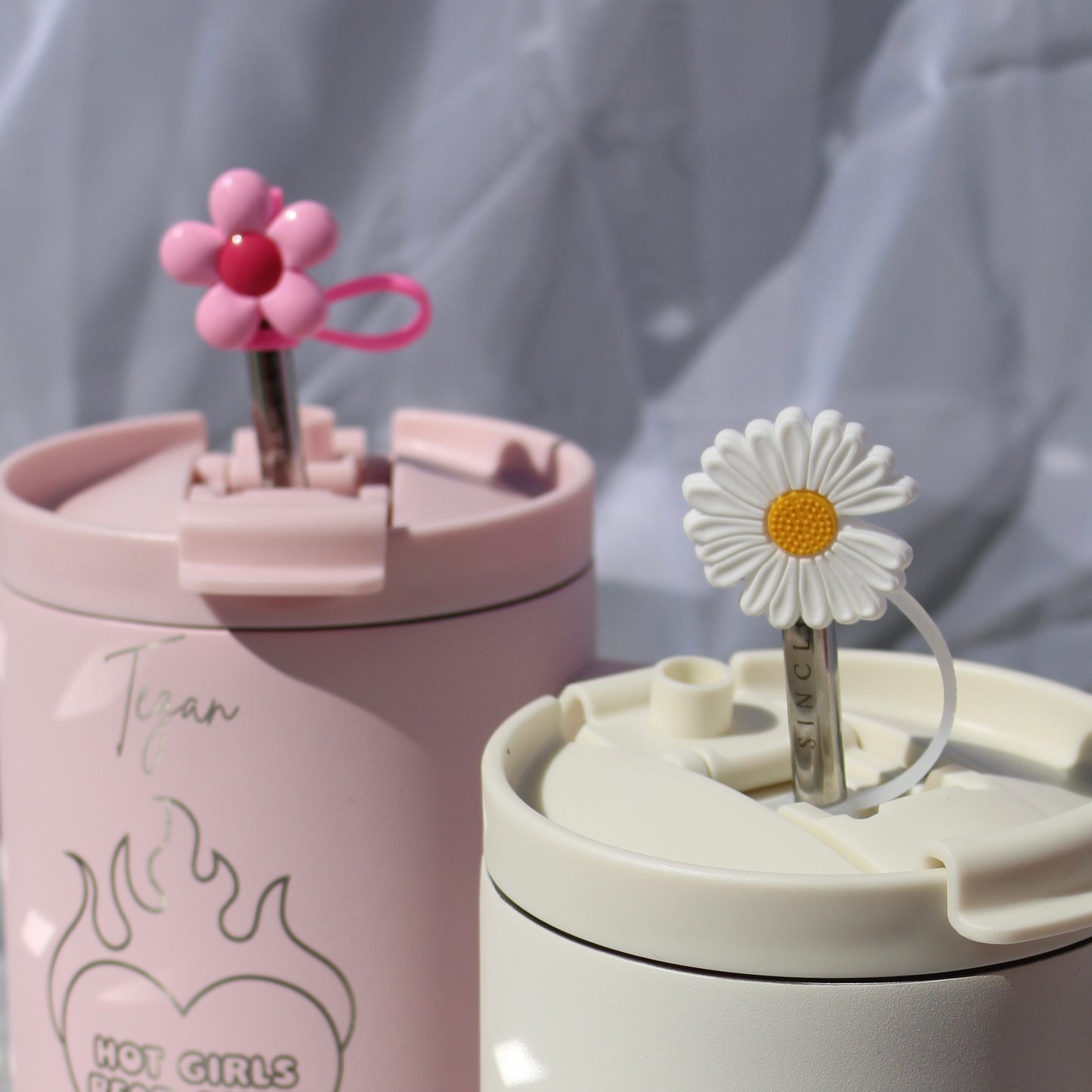 Gaily Bottle Straw Toppers