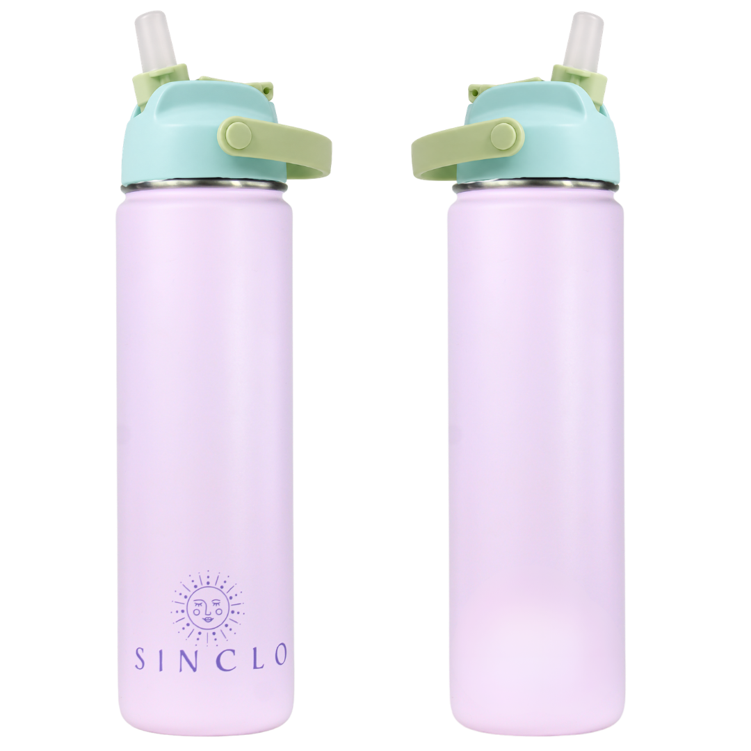 **PREORDER JULY DISPATCH** The Stevie 675ml Water Bottle (Lilac)