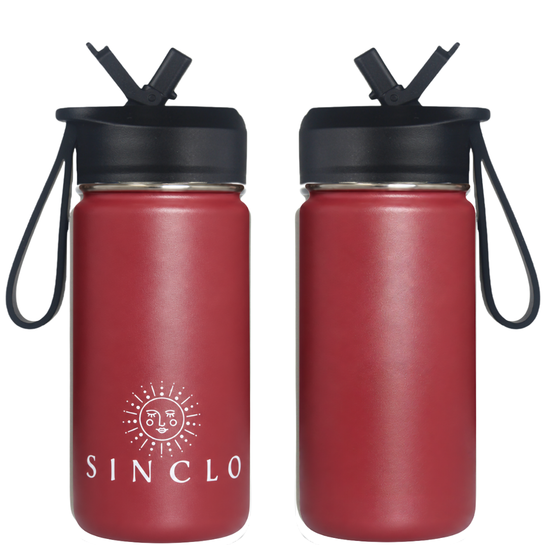*PREORDER* The Babi 400ml Water Bottle (Wine)