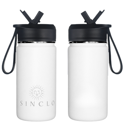 The Babi 400ml Water Bottle (White)