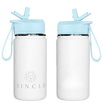 The Babi 400ml Water Bottle (White)