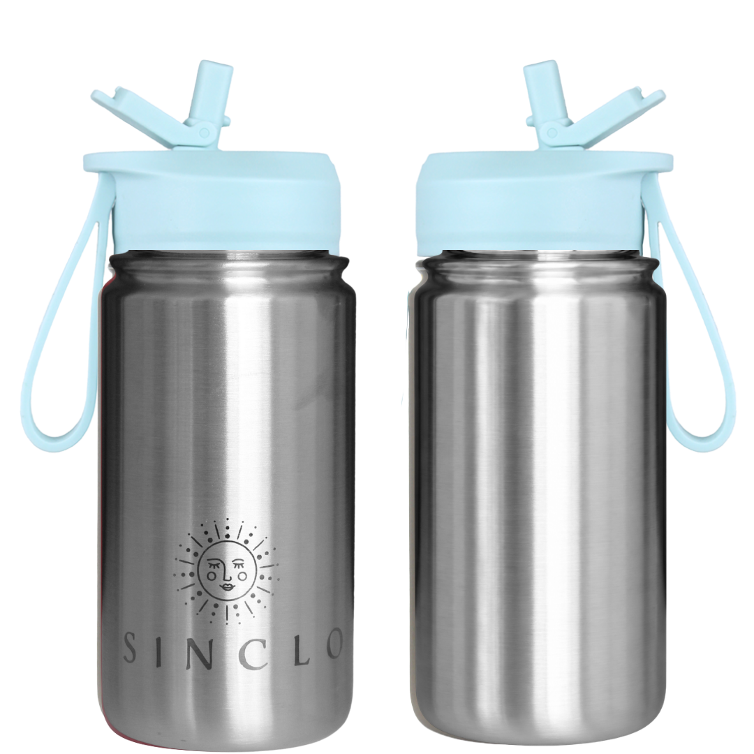*PREORDER* The Babi 400ml Water Bottle (Chrome)