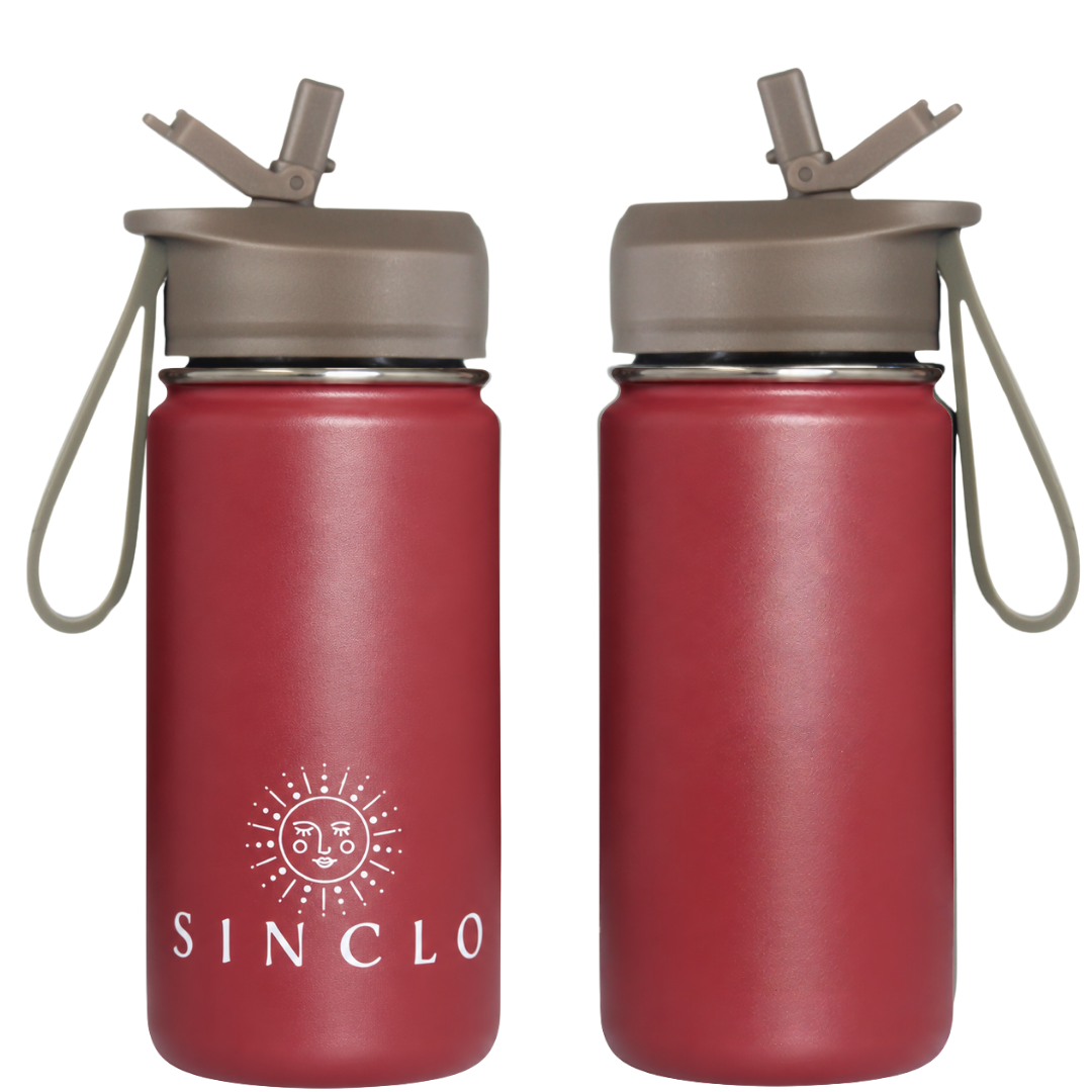 *PREORDER* The Babi 400ml Water Bottle (Wine)