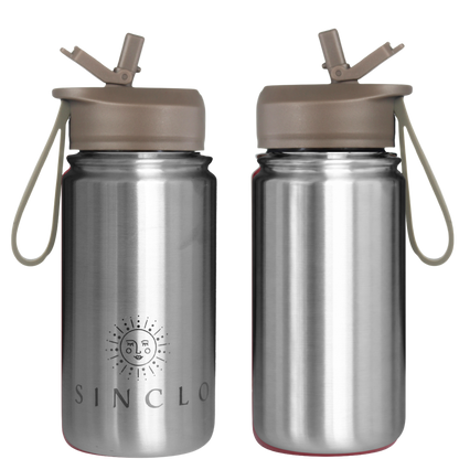*PREORDER* The Babi 400ml Water Bottle (Chrome)