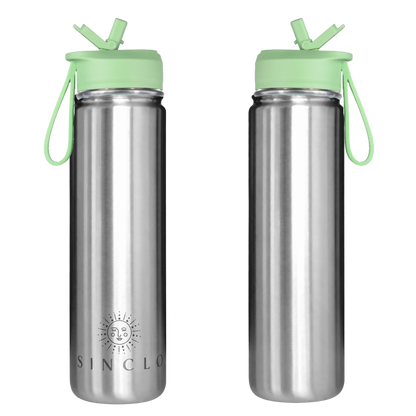 *PREORDER* The Stevie 675ml Water Bottle (Chrome)
