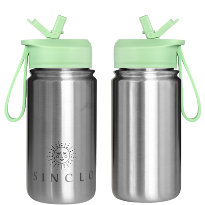 *PREORDER* The Babi 400ml Water Bottle (Chrome)