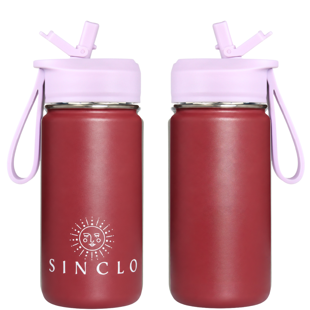 *PREORDER* The Babi 400ml Water Bottle (Wine)