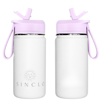 The Babi 400ml Water Bottle (White)