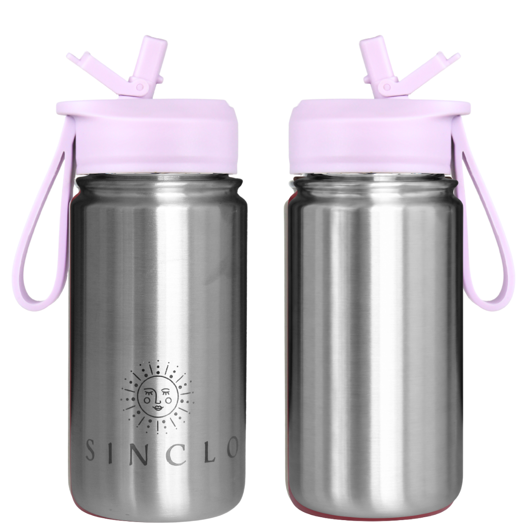 *PREORDER* The Babi 400ml Water Bottle (Chrome)
