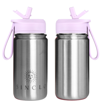 *PREORDER* The Babi 400ml Water Bottle (Chrome)