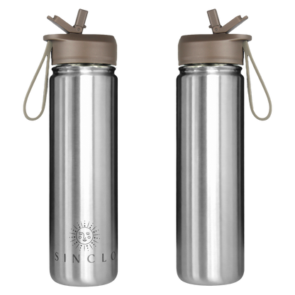 *PREORDER* The Stevie 675ml Water Bottle (Chrome)