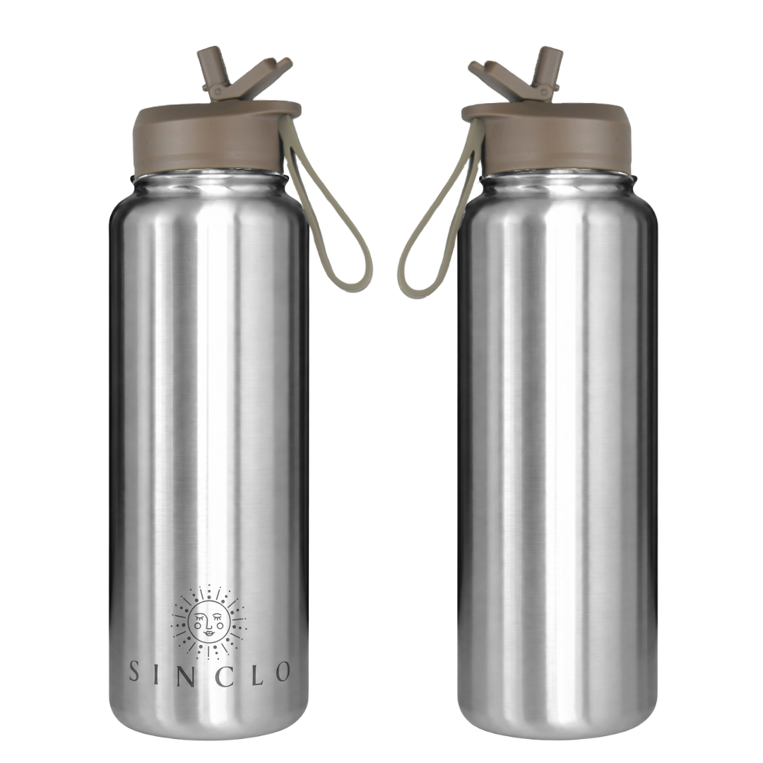 *PREORDER* The Sammy 1.15L Water Bottle (Chrome)